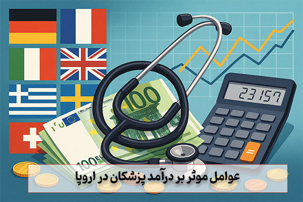 عوامل موثر بر درآمد پزشکان در اروپا