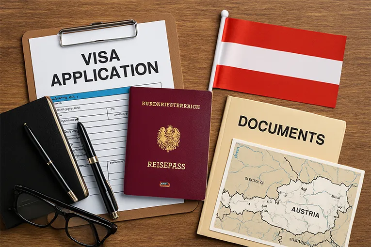 مدارک لازم برای مهاجرت به اتریش