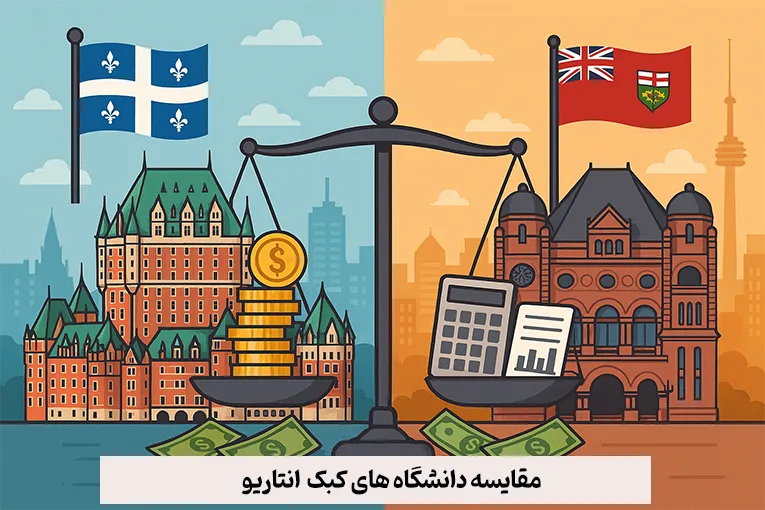 مقایسه دانشگاه های کبک انتاریو